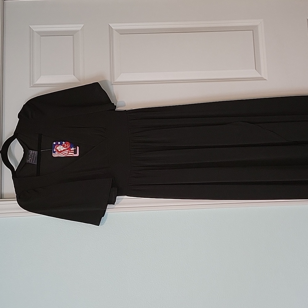 Faux wrap dress